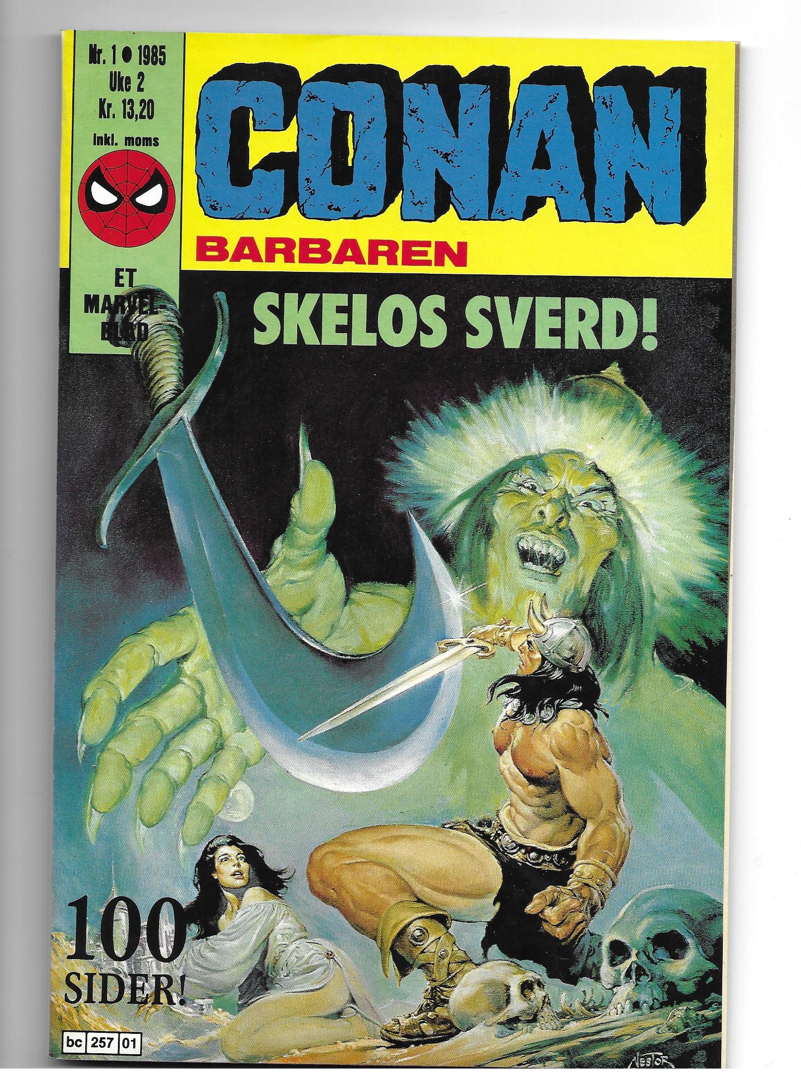 CONAN BARBAREN Nr.1 1985 VF-