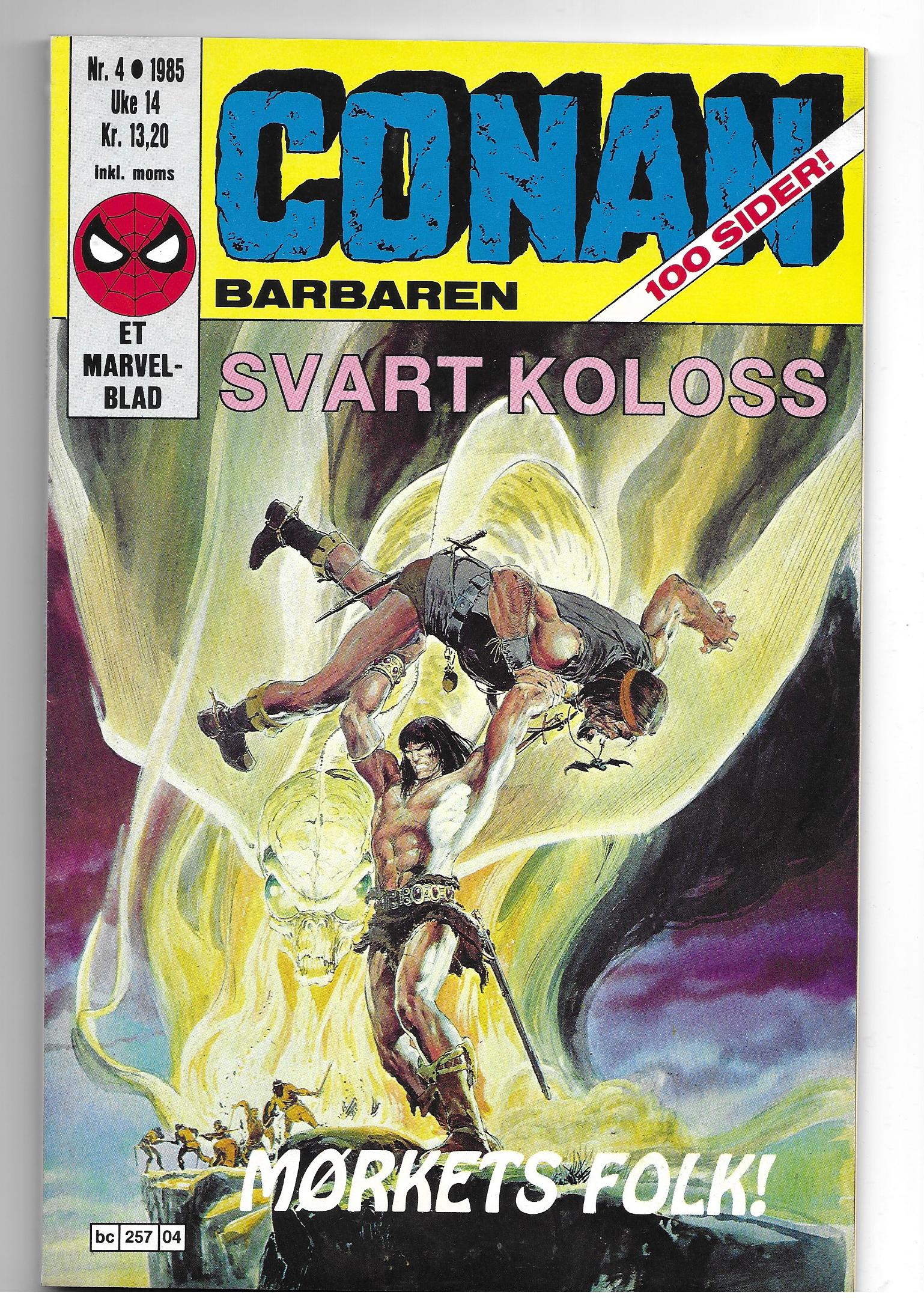 CONAN  BARBAREN  Nr.4  1985  VF-