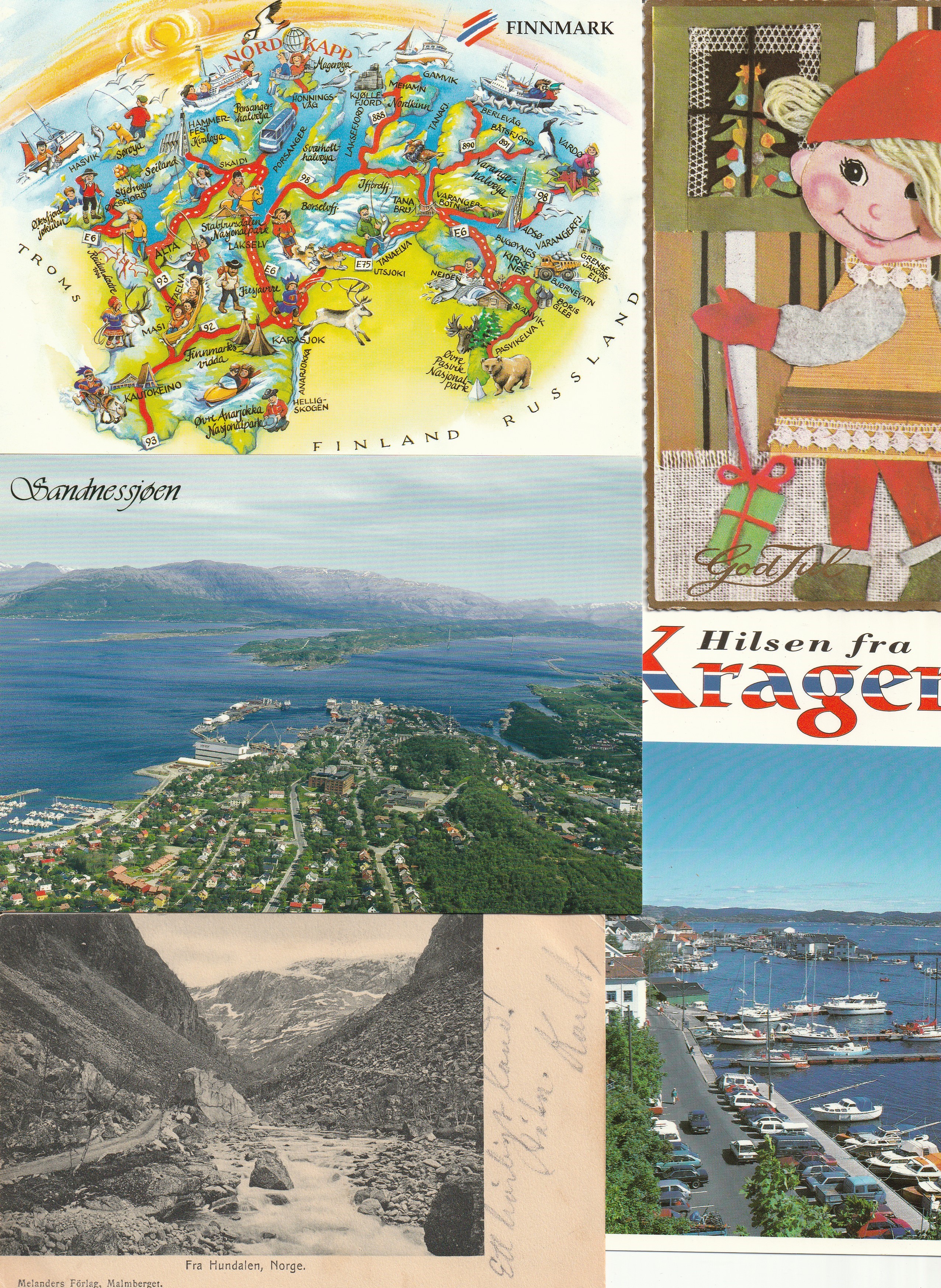 Rotelott på 40 norske kort !  Se bilder og beskrivelse !