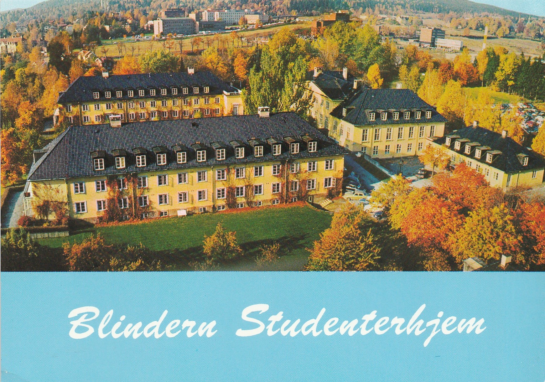 Blindern Studenthjem . Normann Unum Pst