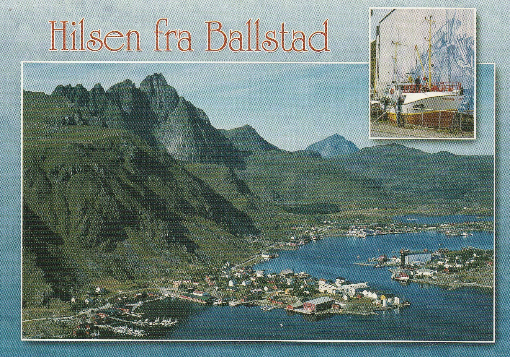 Hilsen fra Ballstad .  To-Foto 2676