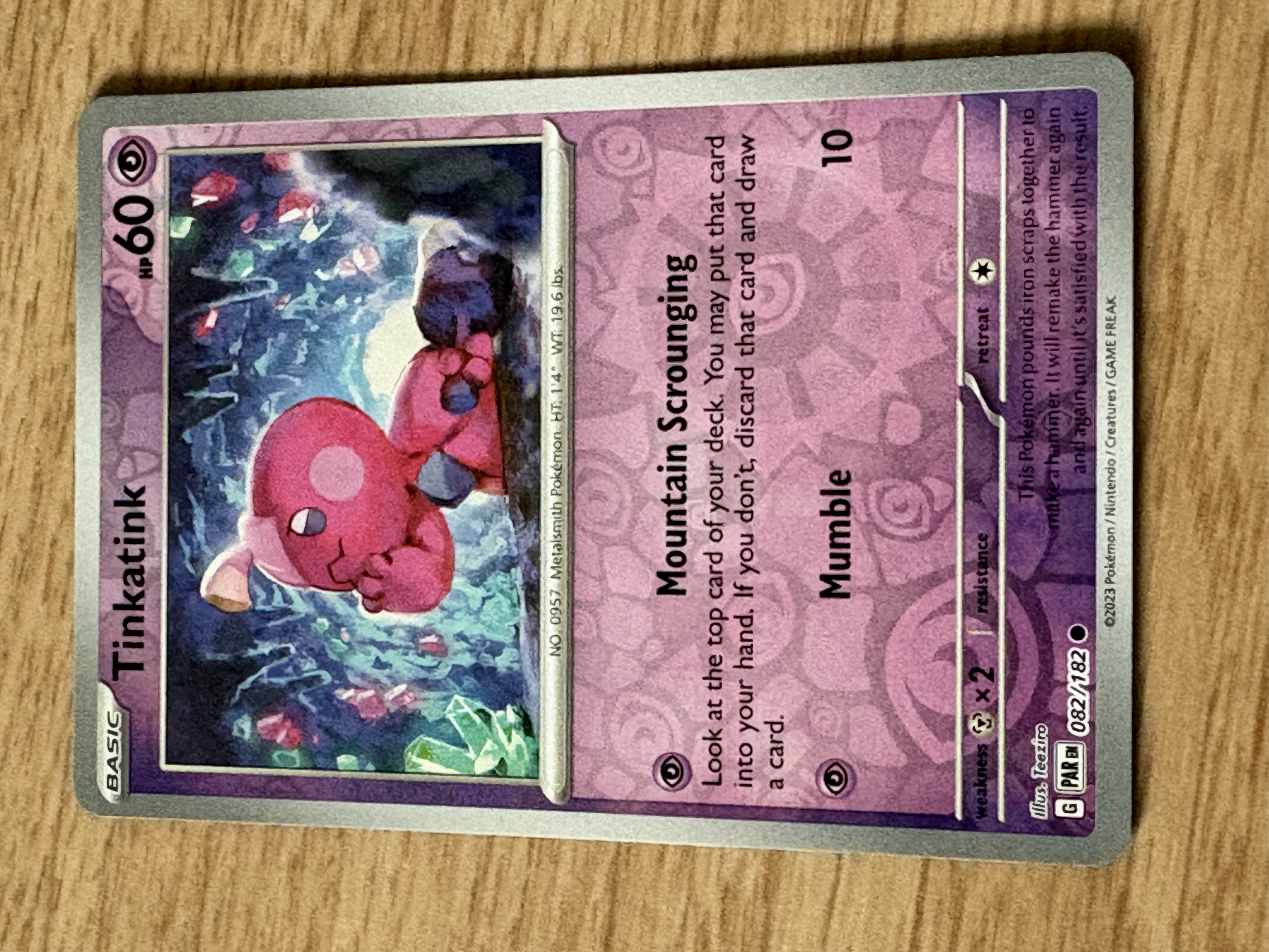 Tinkatink - 2023 - HP 60 - 082/182 - V