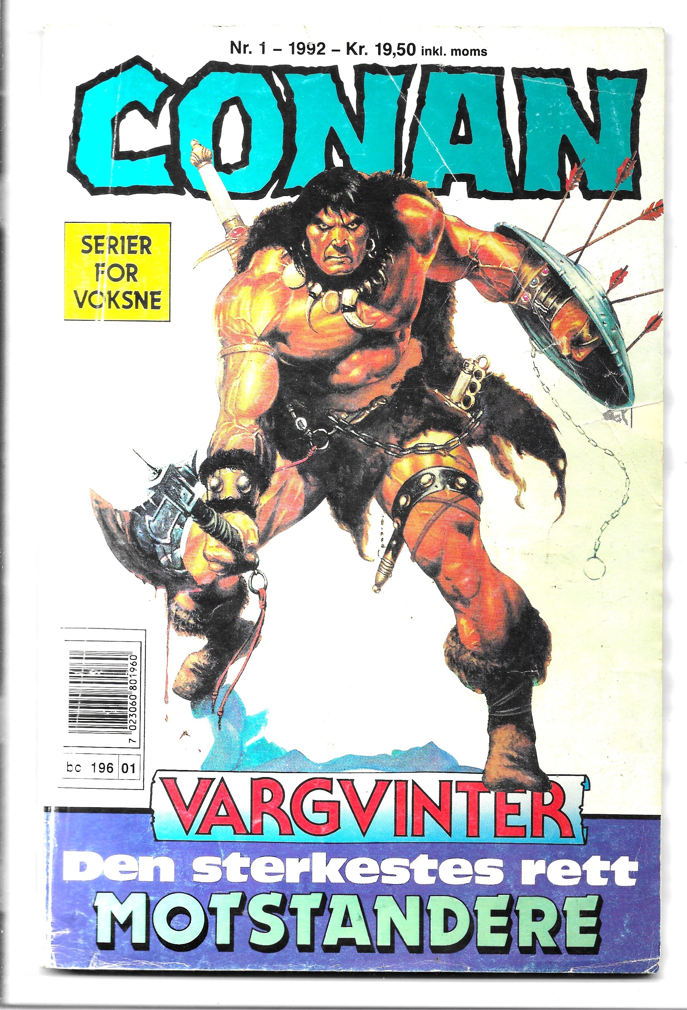 CONAN Nr.1 1992 GD