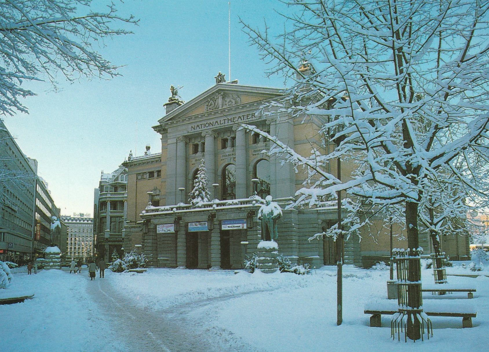 Oslo. Nationaltheatret. Aune F-15306-4