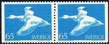 Sverige Afa: 734Cv&734Ch - Niels Holgersens reise **