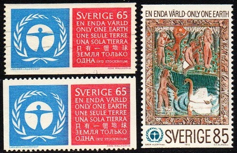 Sverige Afa: 764-65+764A - FN konferanse om miljøbeskyttelse **