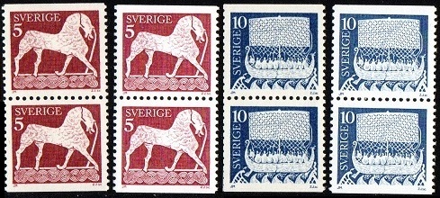 Sverige Afa: 810Co-811CCnuF - Motiver fra billedstener **