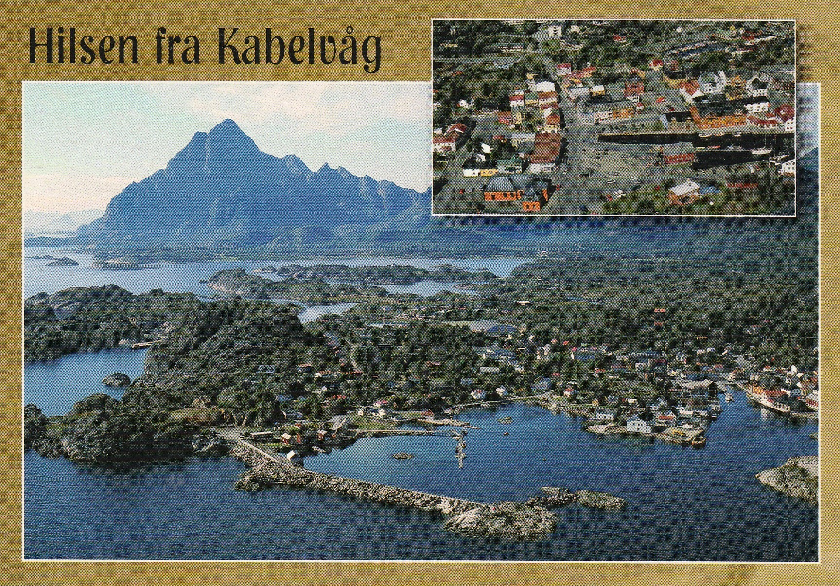 Hilsen fra Kabelvåg .  To-Foto 2644