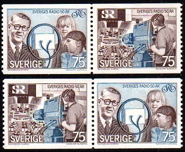 Sverige Afa: 892&893+893&892 - Sveriges Radio 50 år **