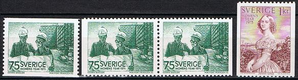 Sverige Afa: 903-04+903Cv&Ch - FN´s kvinneår **