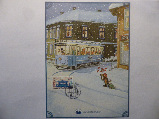 FDC HK 1212 ELEKTRIISK SPORVEI 100 ÅR