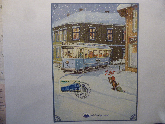 FDC HK 1213 ELEKTRIISK SPORVEI 100 ÅR
