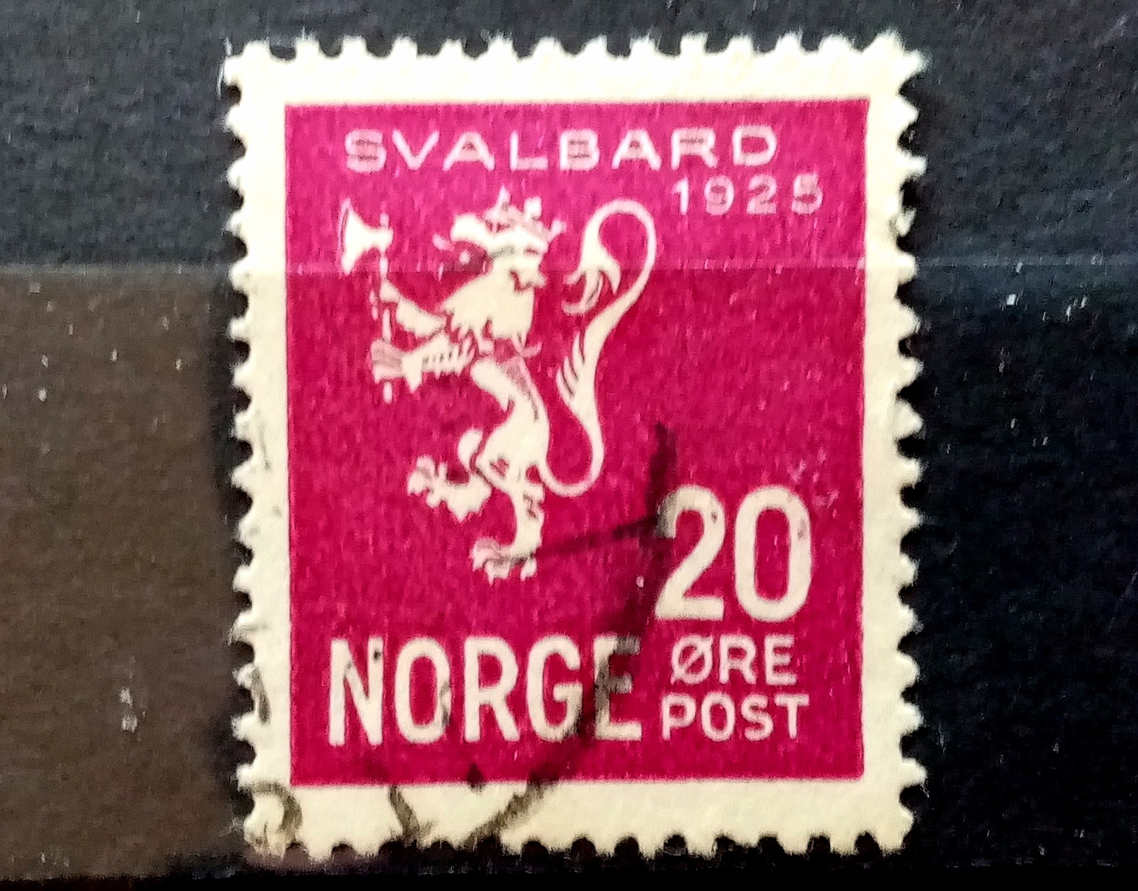 Norge - Nk 139. Svalbard. (1925)