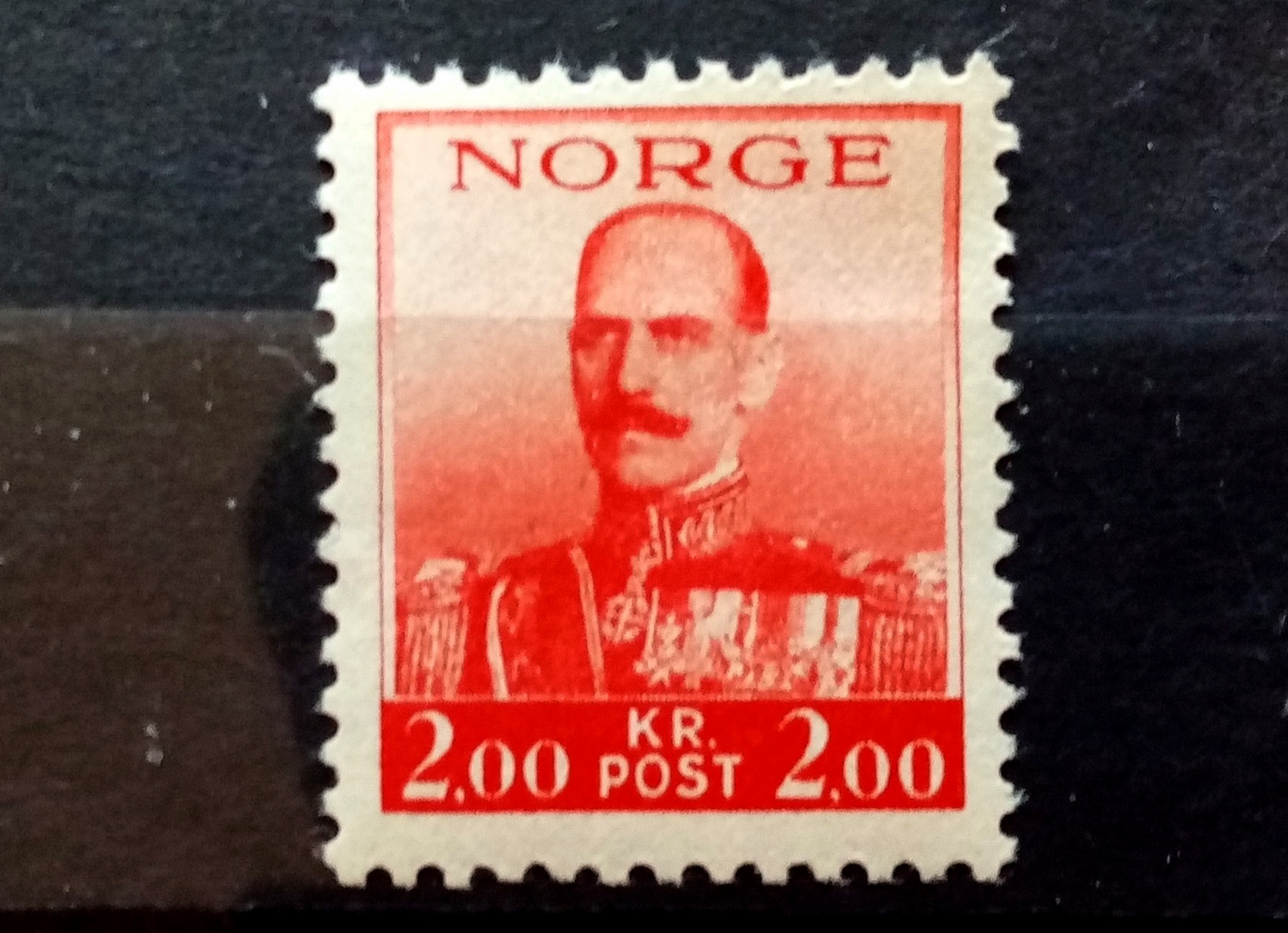 Norge - Nk 215. Kronemerker Haakon VII. (1937/38) **