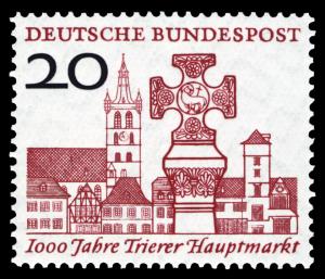 BRD 1958. Michel # 290. Trier. Postfriskt merke
