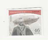 R0ALD AMUNDSEN 46 KR. KLIPP U/STEMPEL