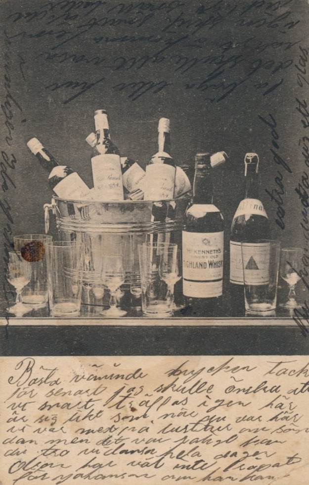 Klar til fest,  brukt 1903   (5830)