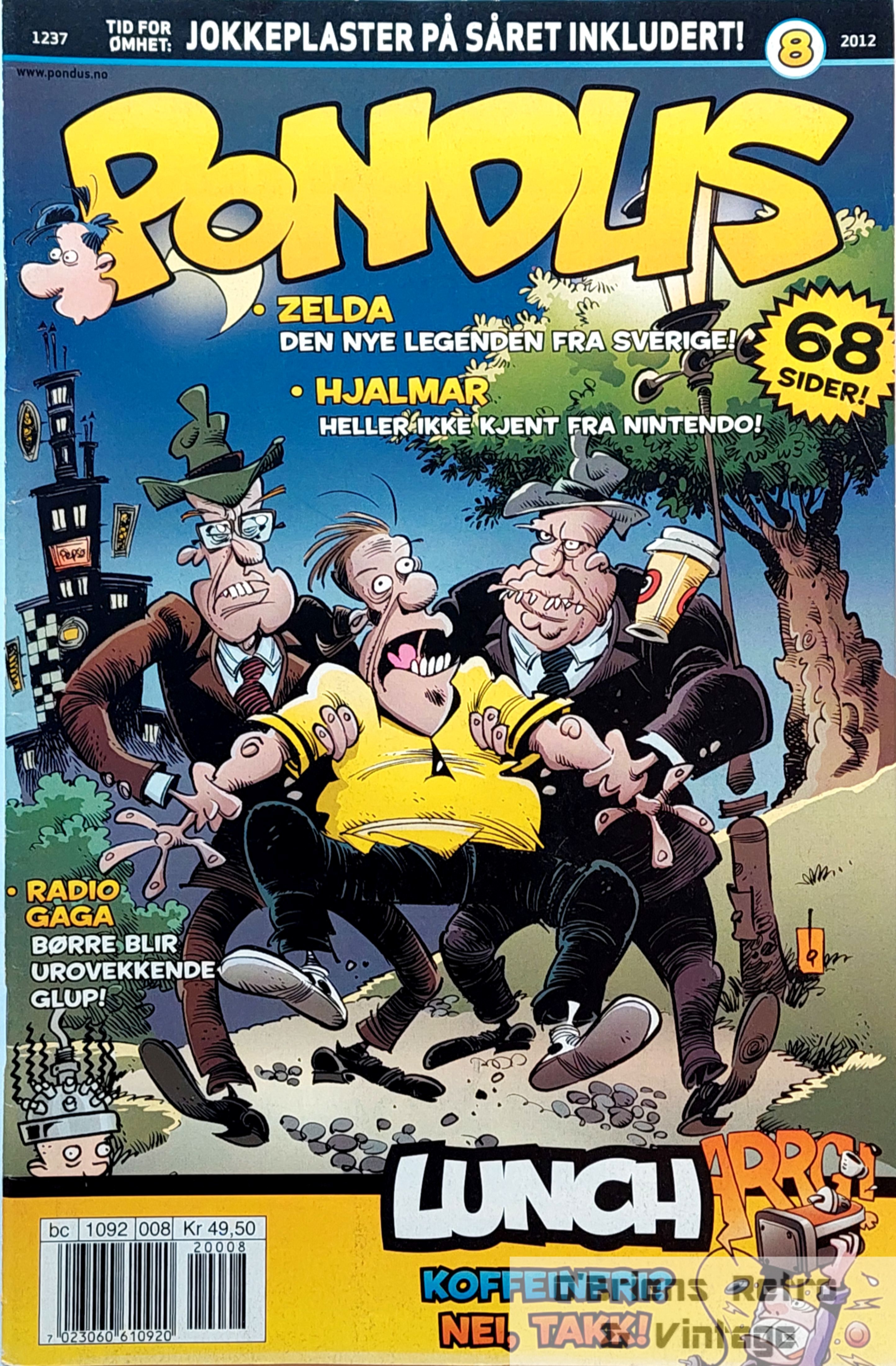 Pondus - 2012 - Nr. 8 - Jokkeplaster på såret inkludert!