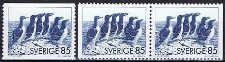 Sverige Afa: 946 + par - Alkefugler **