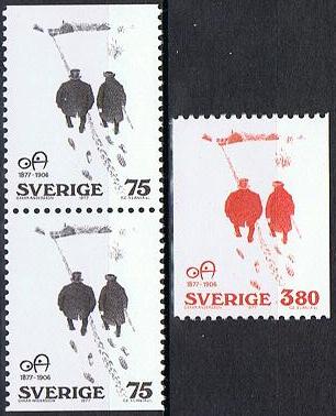 Sverige Afa: 987-88 - Oskar Andersson 100 år **