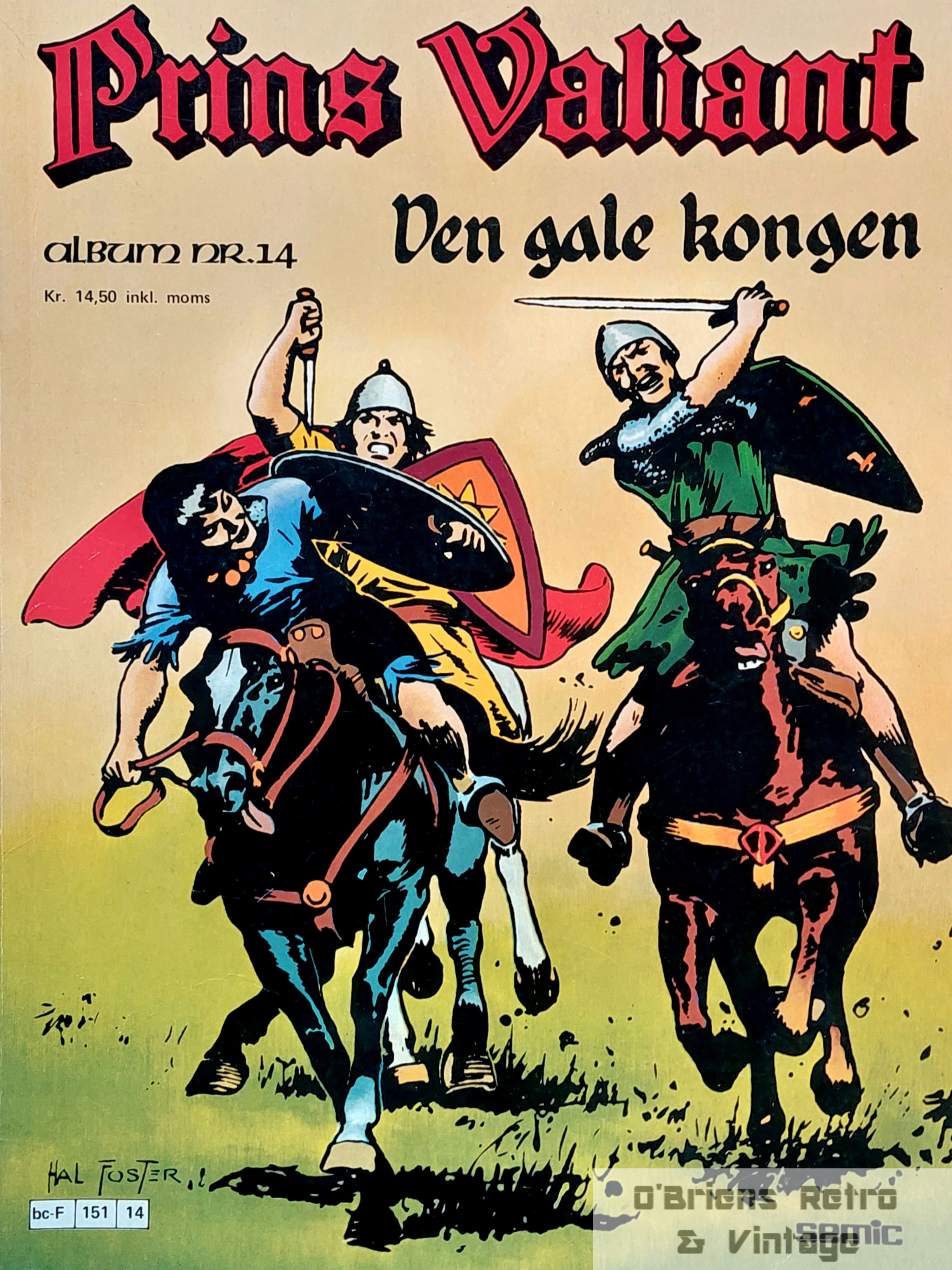 Prins Valiant - 1978 - Nr. 14 - Den gale kongen