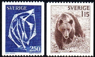 Sverige Afa: 1019+1020 - Skulptur og bruksutgave **