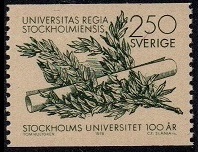 Sverige Afa: 1028 - Stockholms Universitet 100 år **