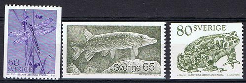 Sverige Afa: 1080-82 - Buksutgave **