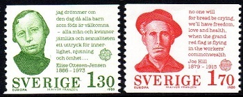 Sverige Afa: 1110-11 - Europamerker **