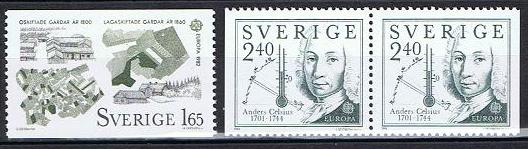 Sverig Afa: 1187-88 - Europamerker **