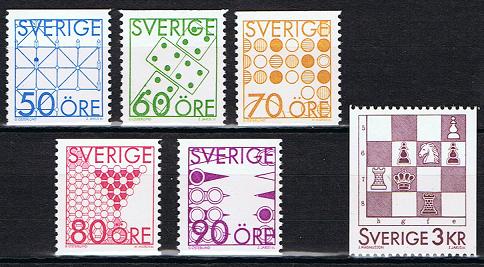 Sverige Afa: 1338-43 - Spill **