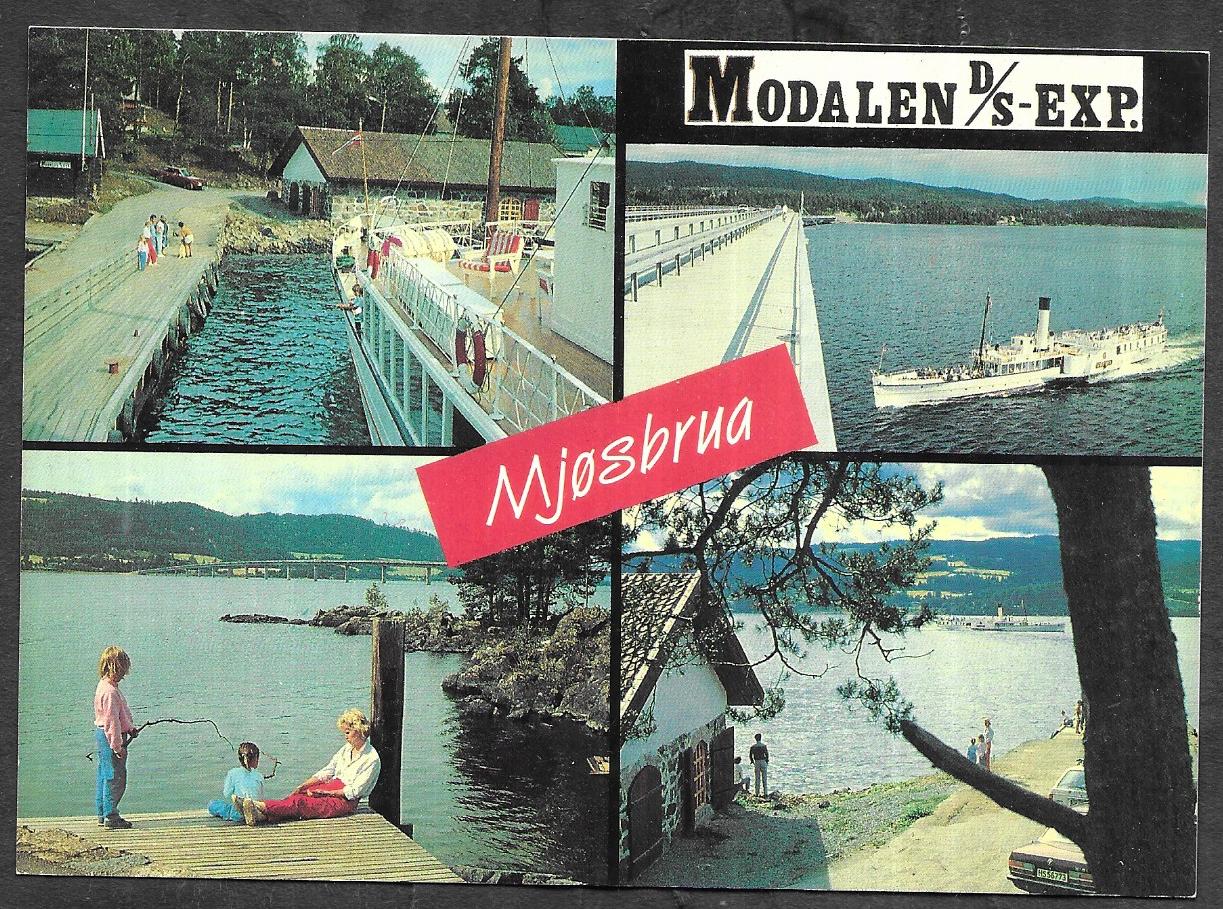 Mjøsbrua. MODALEN D/S-EXP. - Normann. 01-F-1-262. - [317]