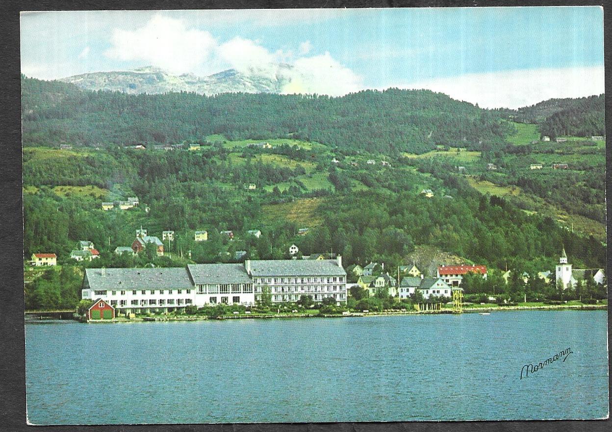 Brakanes Hotel, Ulvik, Hardanger Fjord. - Normann. O-49-50. - [319]
