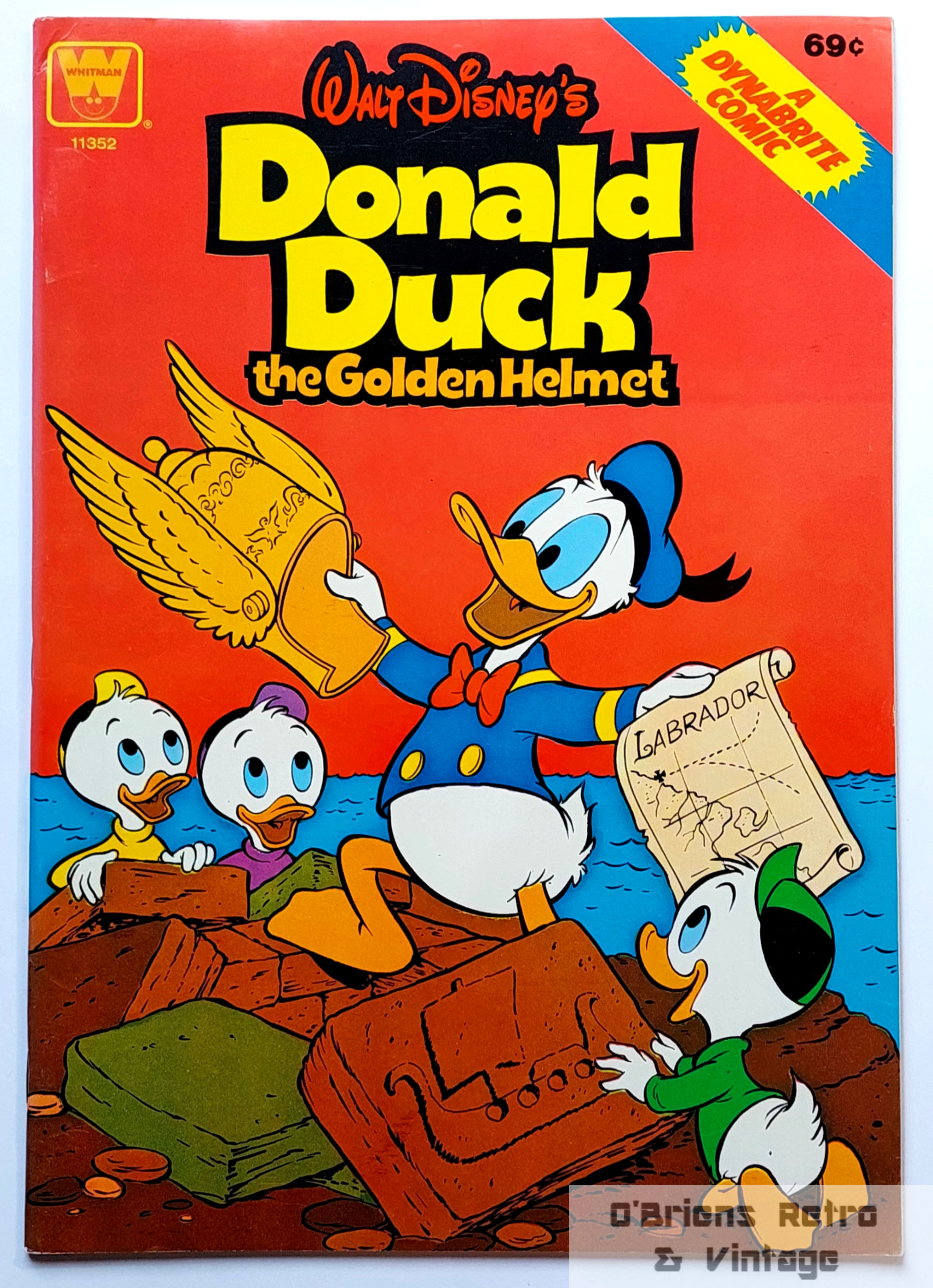 Donald Duck - The Golden Helmet (Whitman Dynabrite Comic, 1978) - USA