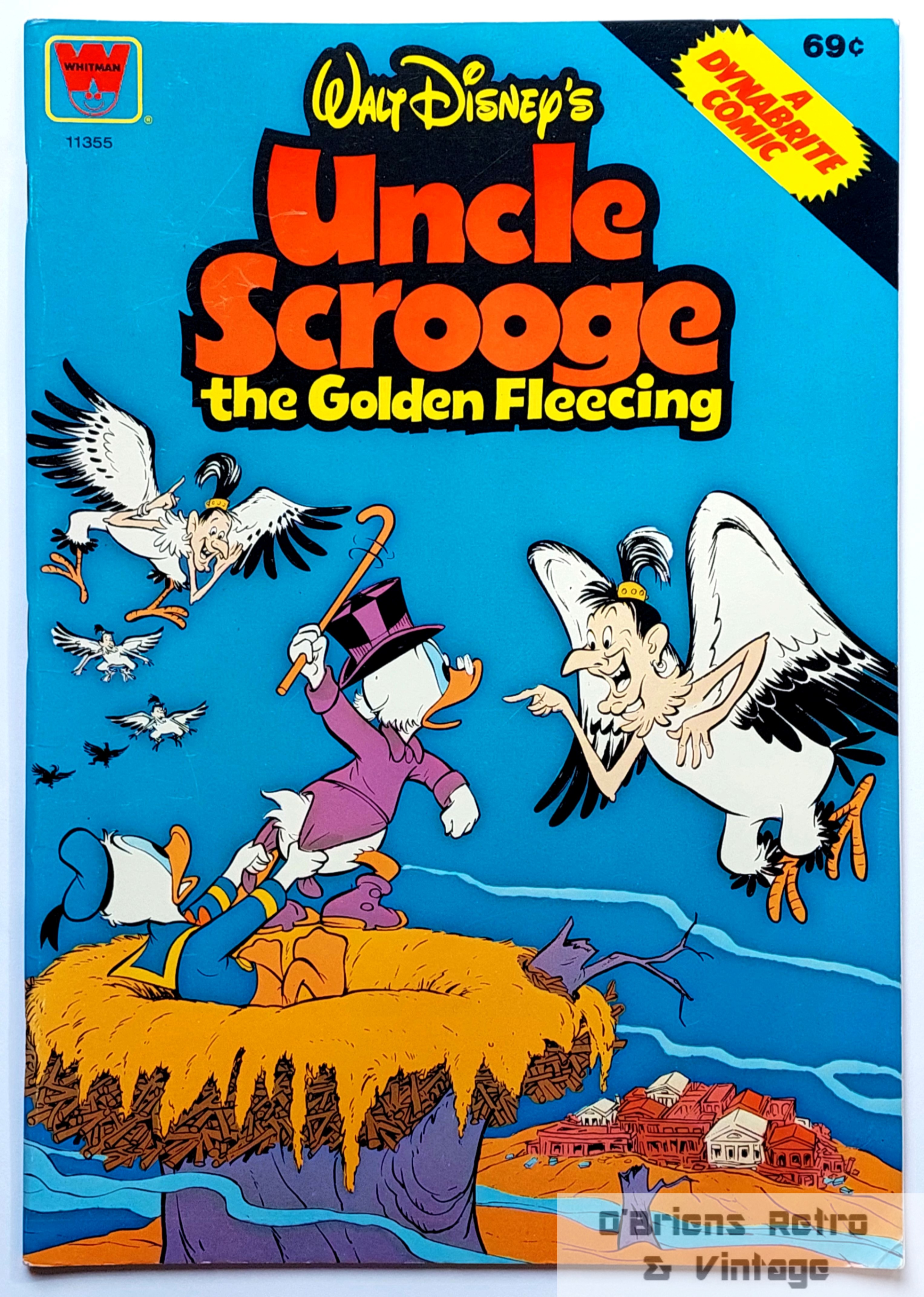 Uncle Scrooge - The Golden Fleecing (Whitman Dynabrite Comic, 1978) - USA