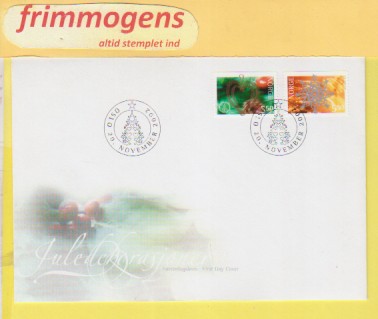 Julefrimerker,  Norge FDC NK 1485-86 (48949)