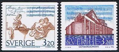 Sverige Afa: 1773-74 - Musikkår **
