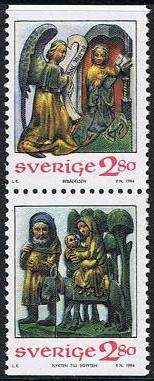Sverige Afa: 1785-86 - Julefrimerker 1994 **