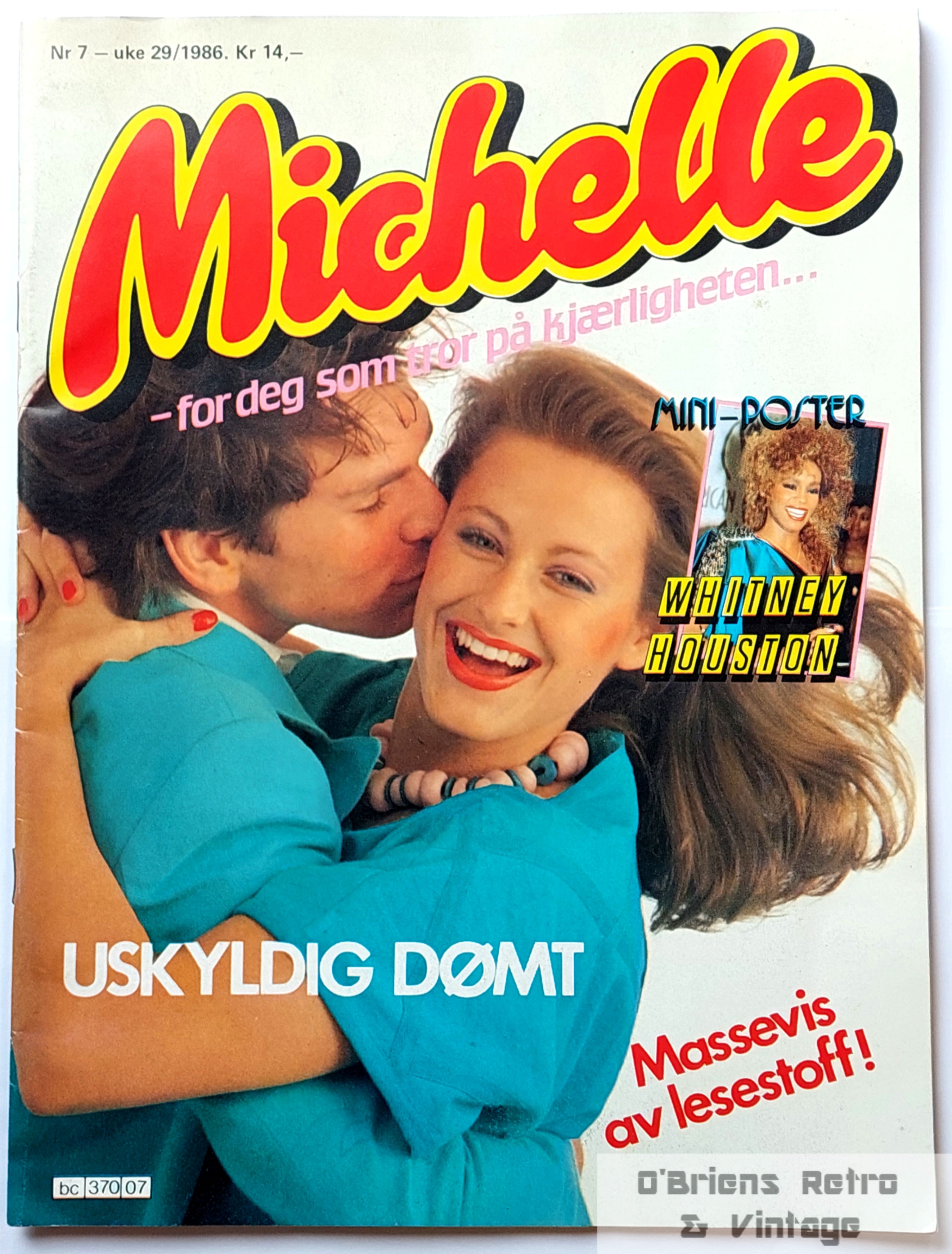 Michelle - 1986 - Nr. 7 - Uke 29 - Uskyldig dømt