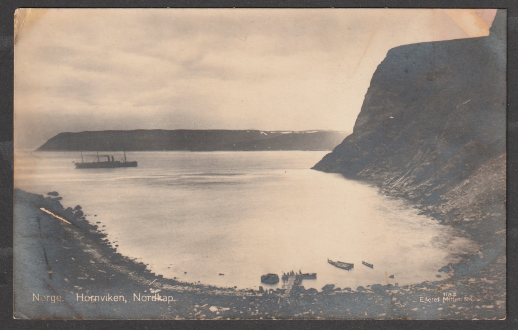 Hornviken. Nordkap. Mittet 1/83