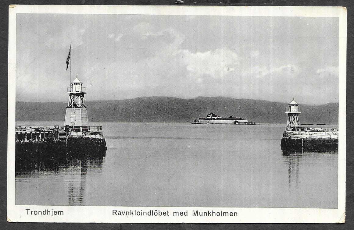Trondhjem. Ravnkloindlöbet med Munkholmen. -ukjent utgiver 4098 -[349]