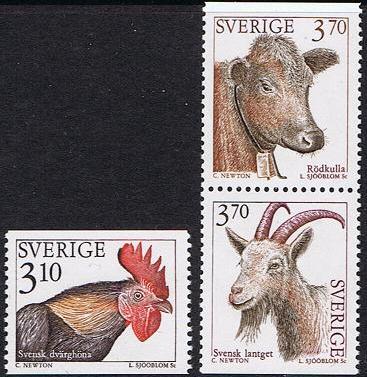 Sverige Afa: 1789-91 - Landdyr II **