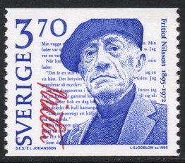 Sverige Afa: 1836 - Fritjof Nilsson 100 år **