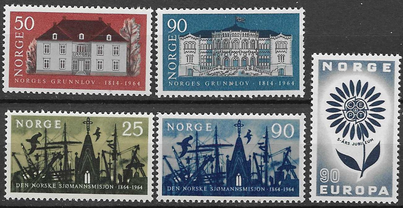 Norge NK 553-57** - verdi 85 NOK