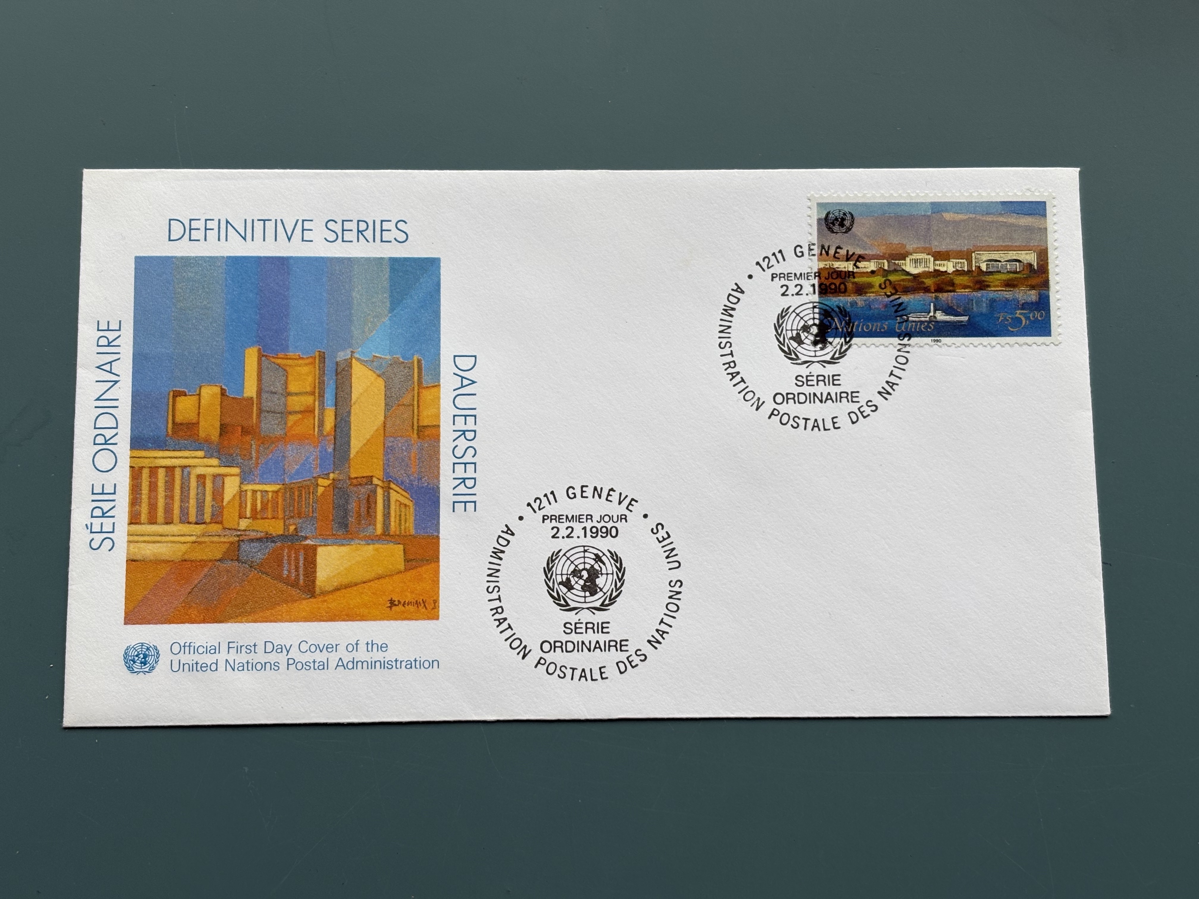 FDC - United Nations Postal Administration