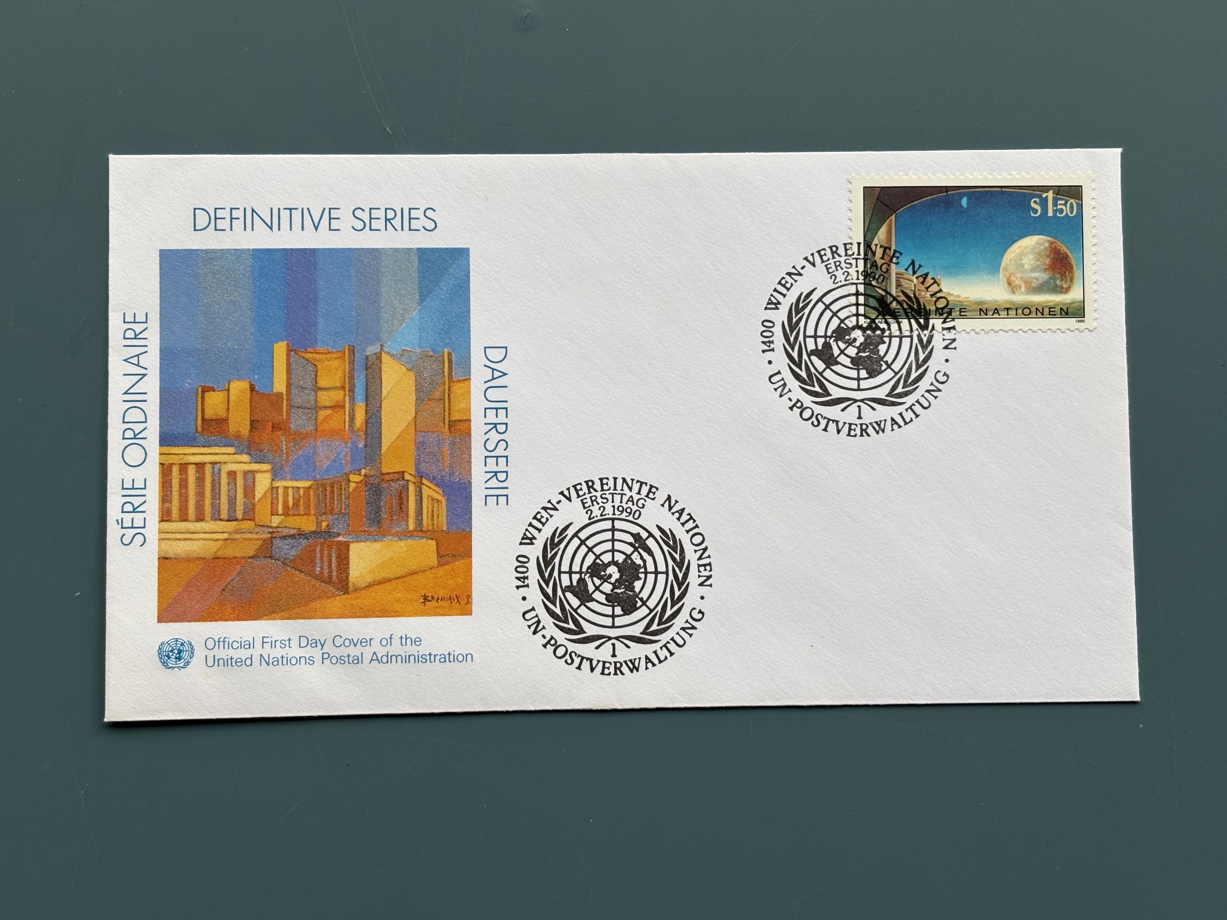 FDC - United Nations Postal Administration