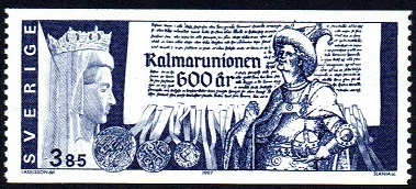 Sverige Afa: 1915 - Kalmarunionen 600 år **