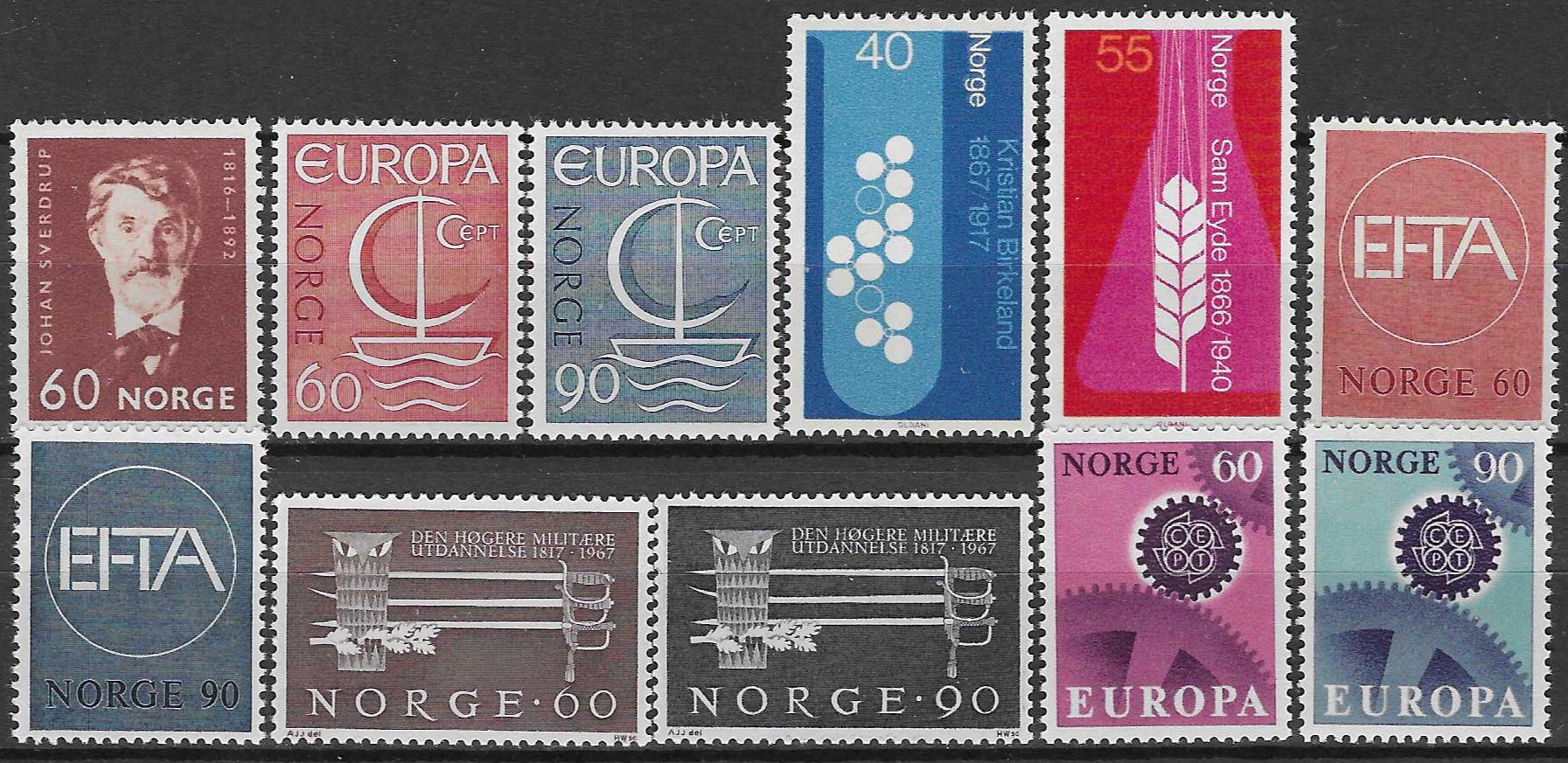 Norge NK 580-90** - verdi 150 NOK