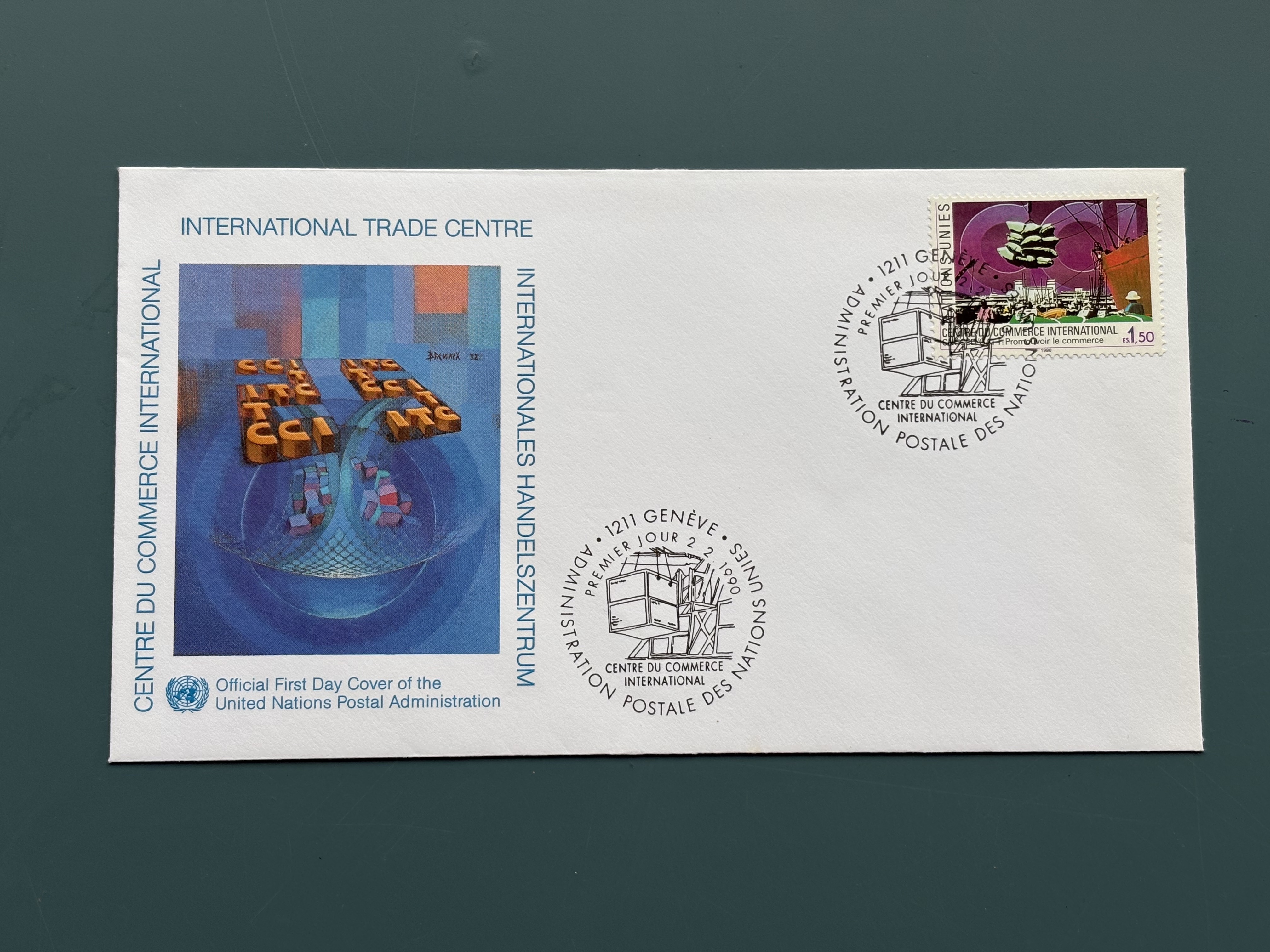 FDC - United Nations Postal Administration