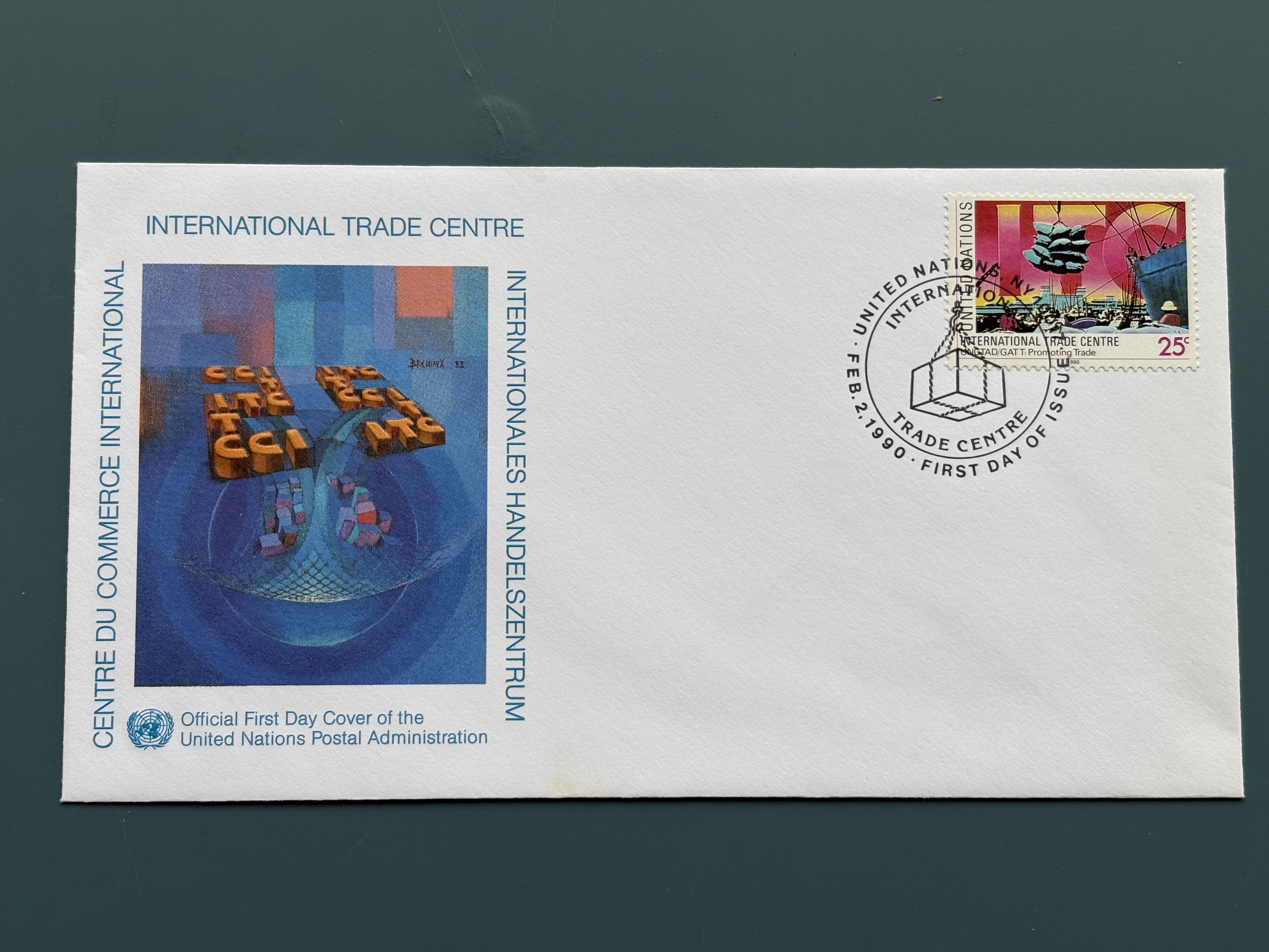 FDC - United Nations Postal Administration